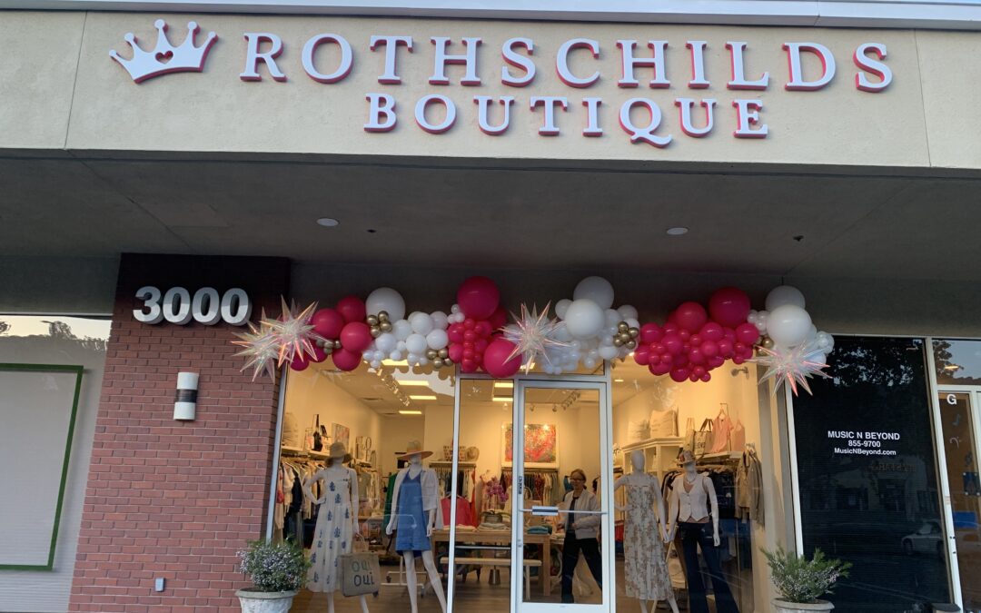 Ribbon-cutting at Rothschild’s Boutique