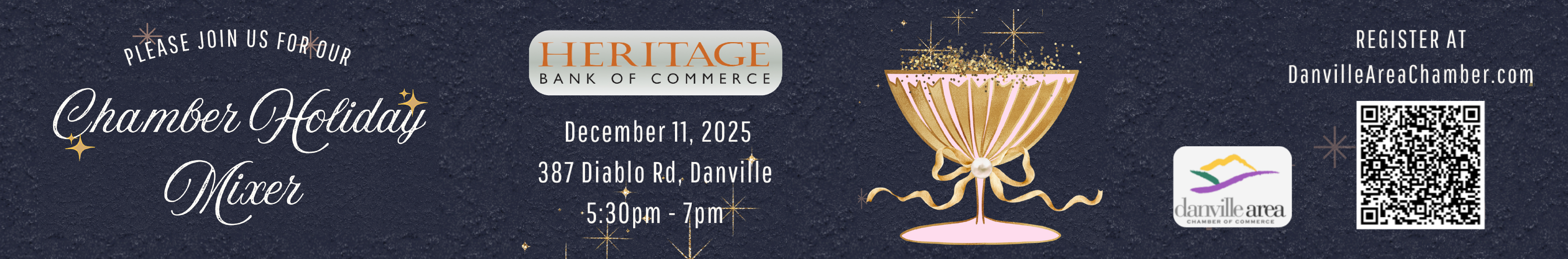 chamber holiday mixer banner