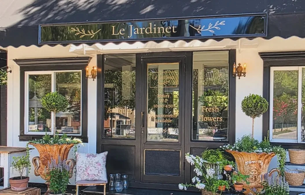 Ribbon Cutting for Le Jardinet: A New Floral and Antiques Boutique Just Opened in Downtown Danville